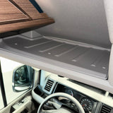 New Crafter Front Cab Shelf Rubber Inserts - Light Grey