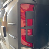 For Volkswagen Crafter Rear Light Guards - Hammerite Ultimate Matte Black (2018 Onwards)