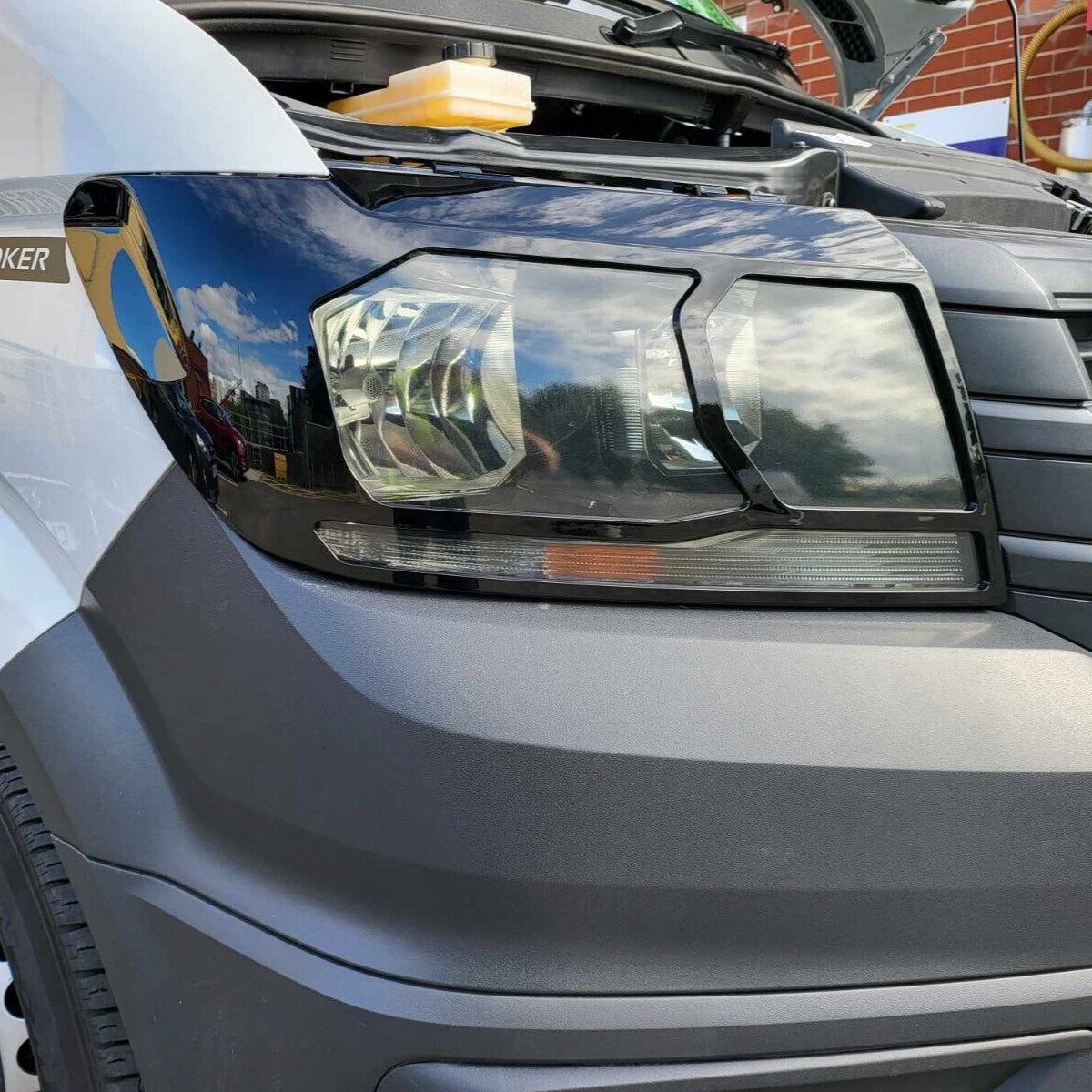 For MAN TGE / VW New Crafter (2018-onwards) Full Protection Package - Gloss Black | Van-X