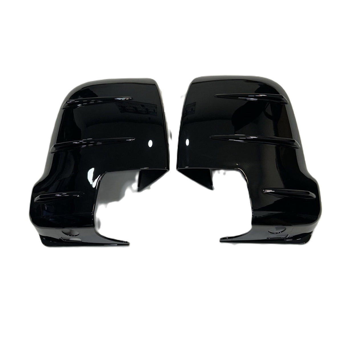 Mercedes Sprinter New Shape 907 Wing Mirror Cap Covers - Without Indicator (Set of 2) - Gloss Black