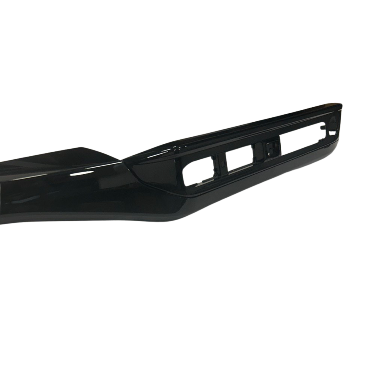 For New Transit Custom Lower Dash Trims - Gloss Black | Van-X