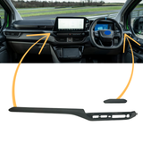 For New Transit Custom Lower Dash Trims - Matte Black | Van-X