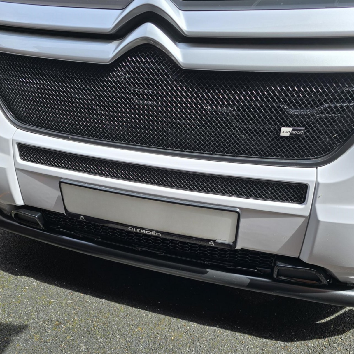 For Peugeot Boxer Gloss Black Lower Bumper Honeycomb Grille | Van-X