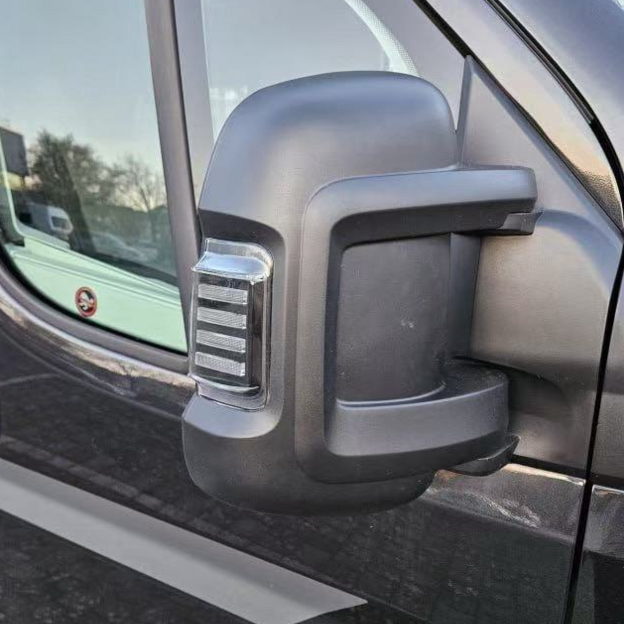 For Citroën Relay Side Signal Mirror Indicator LED Light - Smoked Lens