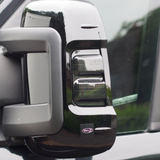 For Vauxhall Movano (2007-2024) Wing Mirror Cap/Covers (Set of 2) - Black | Van-X