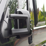 For Vauxhall Movano (2007-2024) Wing Mirror Cap/Covers (Set of 2) - Black | Van-X