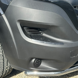 For Vauxhall Movano Front Bumper Step Protectors – Black, Set of 2 | Durable Vehicle Accessories