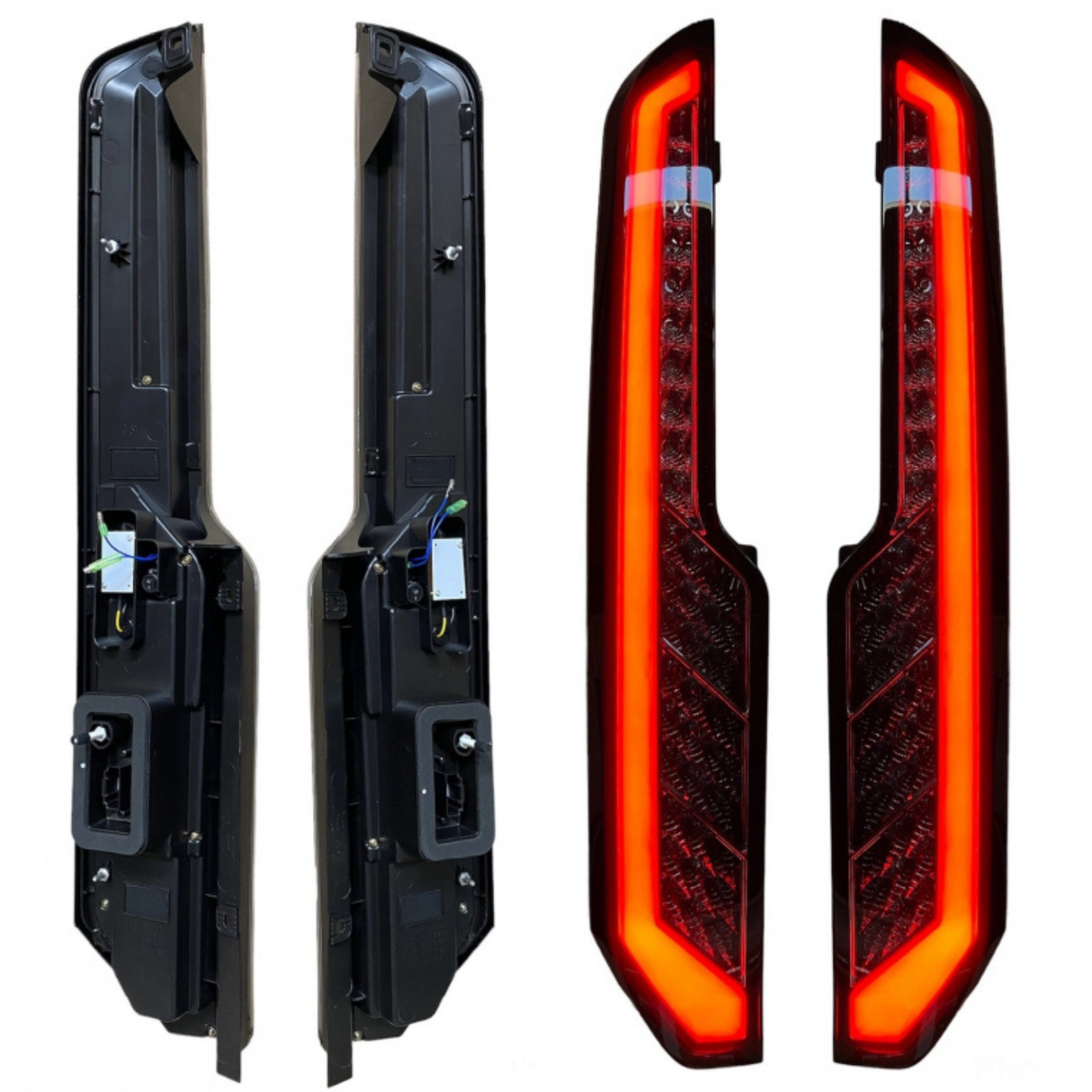 Airson solais cùil LED comharra sreathmhor Ford Transit Custom MK2 lionsan smocte