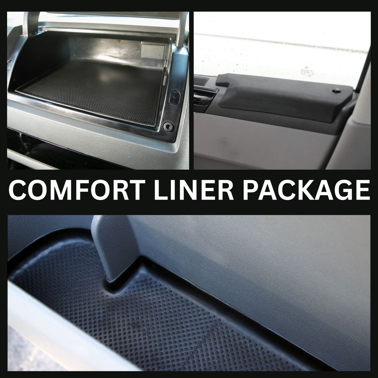 For VW T5/T5.1 Transporter Double Passenger Seat Interior Comfort Liner Package | Van-X