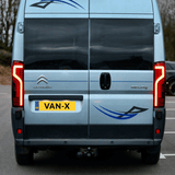 Citroen Relay Full LED Rear Lights Cluster - Tail Light, Rear Light Unit, Smoked Replacement - Van-X