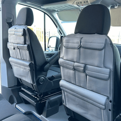 For VW Crafter / ManTGE,  Captain seats Van or Campervan back Seat storage Organiser, Van-x premium