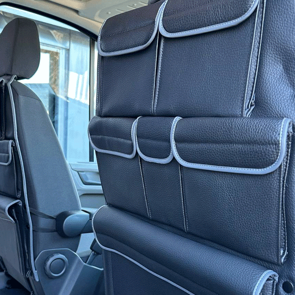 For VW Crafter / ManTGE, back Seat storage Organiser, Captain seats, Van or Campervan, Van-x premium