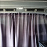 VW Crafter Cab Divider Curtain Kit with Rail | Premium Quality Divider for VW Crafter, Easy Install & Durable - Van-X