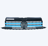 VW Transporter T6 R-Line Front Grille Trims - Matte Black Painted and Ready to Fit