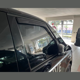 For VW T7 Multivan / Caravelle In-Channel Tinted Wind Deflectors – Van-X
