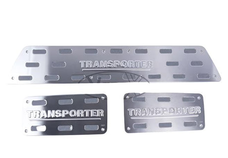 VW T6 camper van kombi van Transporter van Stainless Steel Step Protectors (Set of 3) OEM FIT