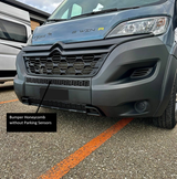 Vauxhall Movano Bumper Honeycomb without Parking Sensors - Matte Black