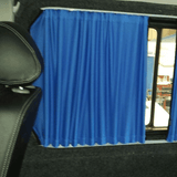 VW T4 Transporter Van Conversion Premium Curtains - Black/Blue - CREATE YOUR OWN BUNDLE! Van-X