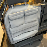 VW T4 Transporter Campervan Singilte / Caiptean Seat Leatherette Back Seat Eagraiche Stòradh