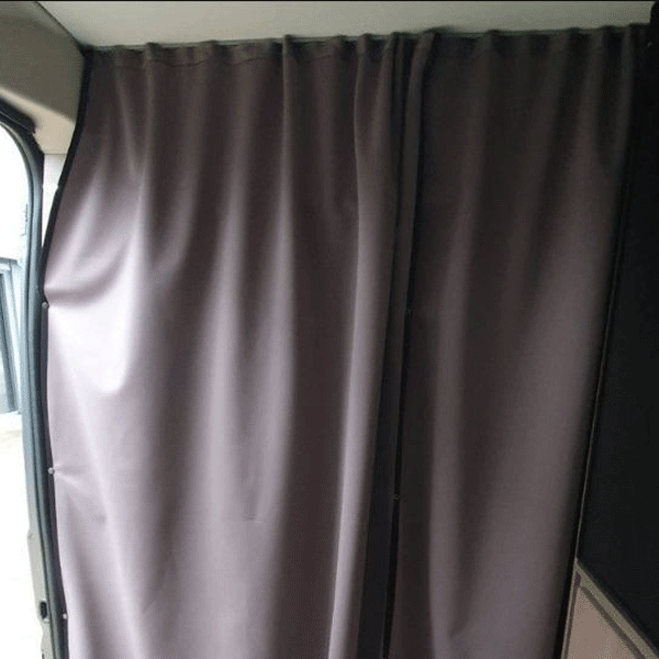 Ùr airson Citroen Relay Motorhome, Campervan, Maxi-Cab Divider Premium Curtain With Rail