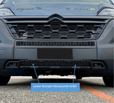 Vauxhall Movano Lower Bumper Honeycomb Grille - Matte Black