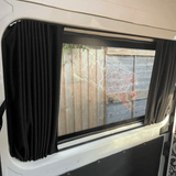 Vauxhall Movano Premuim Window Curtains - Black/Black - Custom Bundle Option | Van-X