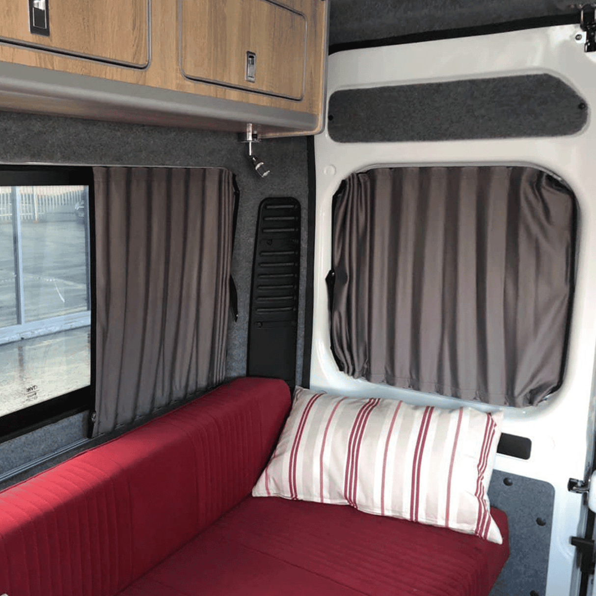 Vauxhall Movano Curtain Kit For Barndoor Windows - Premium Quality Van Accessories by Van-X