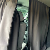 For Vauxhall Movano Campervan & Motorhome Cab Divider Curtain with Rail