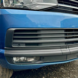 For VW T6 Highline Bumper only, California Beach and Ocean models, Caravelle, VanX Bumper Grille XL - Textured Finish