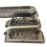 Airson VW T5 &amp; T5.1 Seata Ceumannan Làn Stoidhle Caravelle – 3-phìosan airson Draibhear, Luchd-siubhail &amp; Doras Sleamhnachaidh | Tionndadh Campervan, Suaicheantas Highline, LED