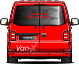 VW T6 Transporter Van Conversion Premium Curtains - Black/Blue - CREATE YOUR OWN BUNDLE! Van-X