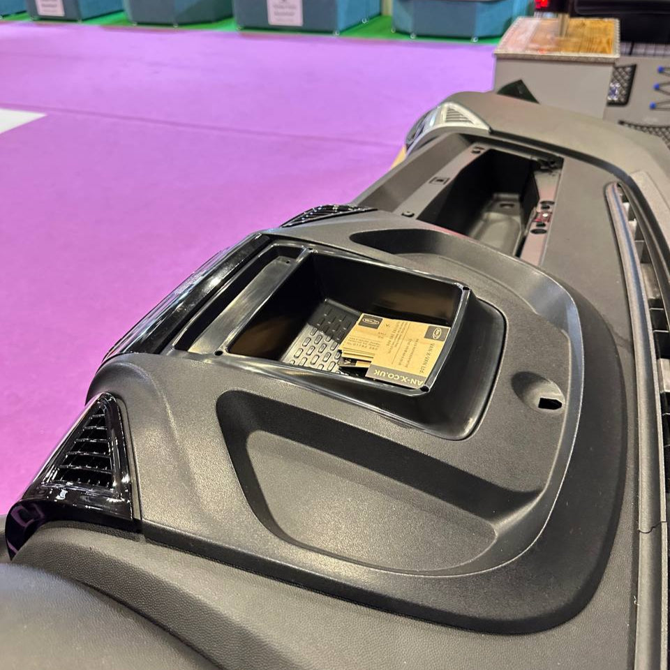 For Fiat Ducato / RAM Promaster Top Dash Tray with Rubber Mat Insert - Interior Upgrade - Van-X