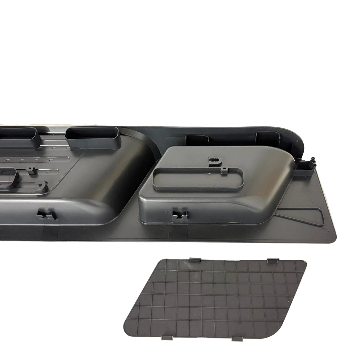 For VW T5, T5.1 Transporter Side Loading Door Step V3 17mm Extra Deep with Storage Compartment