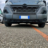 For Fiat Ducato / Ram ProMaster Front Honeycomb Bumper Grille Bundle 2pcs - Matte Black | Van-X