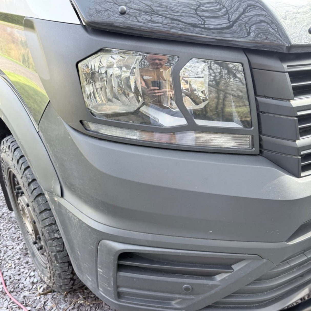For MAN TGE / VW New Crafter (2018-onwards) Full Protection Package - Hammerite | Van-X