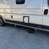 For Fiat Ducato Signal Mark Cover/Guard - Gloss Black | Van-X