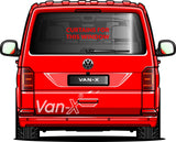 New Vauxhall Vivaro Premium Window Curtains - Black/Grey - CREATE YOUR OWN BUNDLE! Van-X