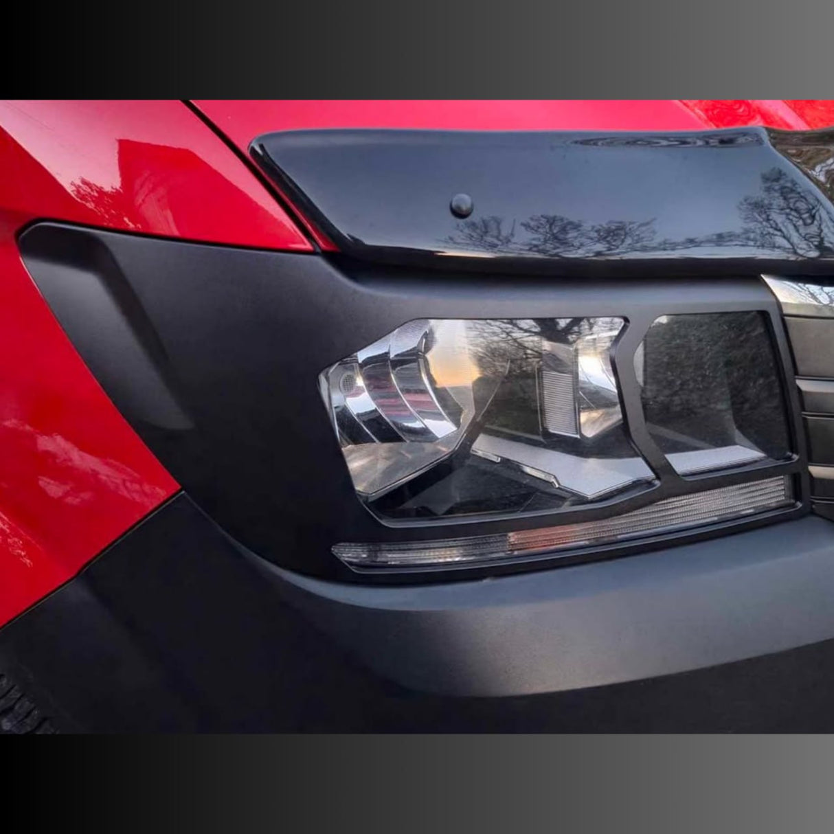 MAN TGE Head Light Guards- Matte Black