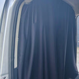 VW Crafter Cab Divider Curtain Kit with Rail | Premium Quality Divider for VW Crafter, Easy Install & Durable - Van-X