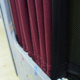 VW T6.1 Transporter Van Conversion Premium Curtains - Black/Burgundy - CREATE YOUR OWN BUNDLE! Van-X