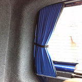 Renault Trafic Premium Window Curtains - Black/Blue - CREATE YOUR OWN BUNDLE! Van-X