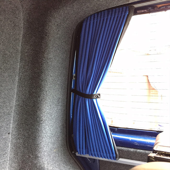 VW T5 Transporter Van Conversion Premium Curtains - Black/Blue - CREATE YOUR OWN BUNDLE! Van-X