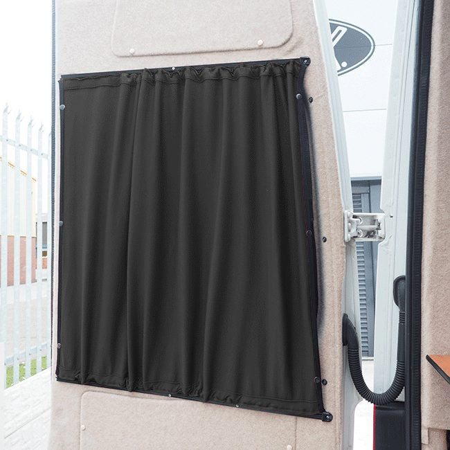 VW Crafter Premium Window Curtains - Black/Black - CREATE YOUR OWN BUNDLE! Van-X