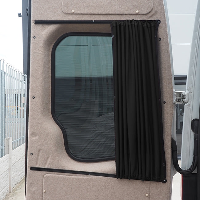 Mercedes Sprinter Premium Window Curtains - Black/Black - CREATE YOUR OWN BUNDLE! Van-X