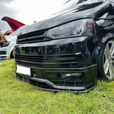 VW T6 Transporter Front Sportline Spoiler (PRIMER) tionndadh DIY togail dachaigh air leth