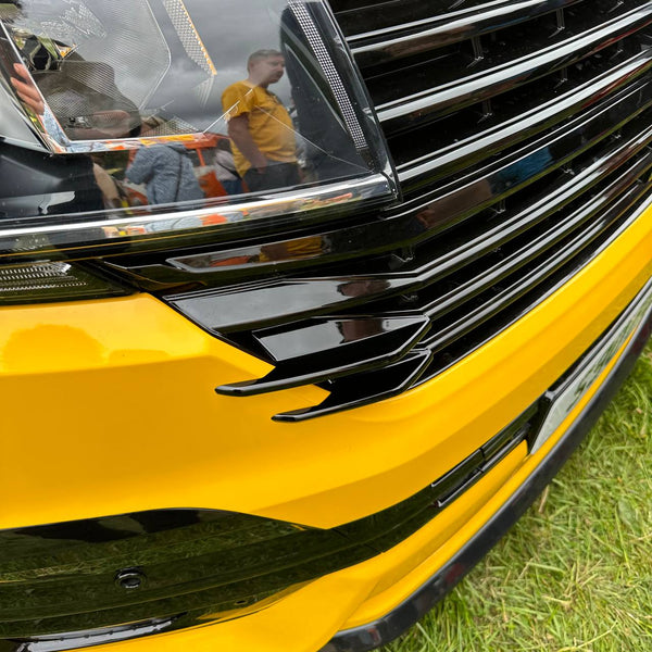 Airson VW T6.1 Grile Aghaidh is Taobh – Crìoch Dubh Gleansach (Seata de 4) | Ùrachadh Stoidhle Van-X