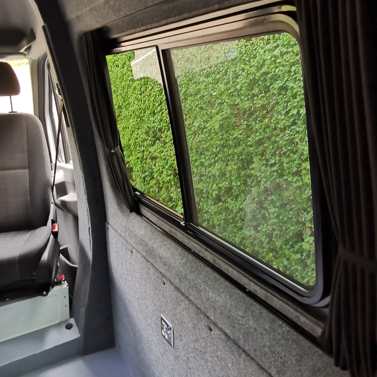 Mercedes Sprinter Premium Window Curtains - Black/Black - CREATE YOUR OWN BUNDLE! Van-X