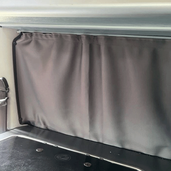 VW Caddy Van Conversion Premium Window Curtains - Black/Grey - CREATE YOUR OWN BUNDLE! Van-X