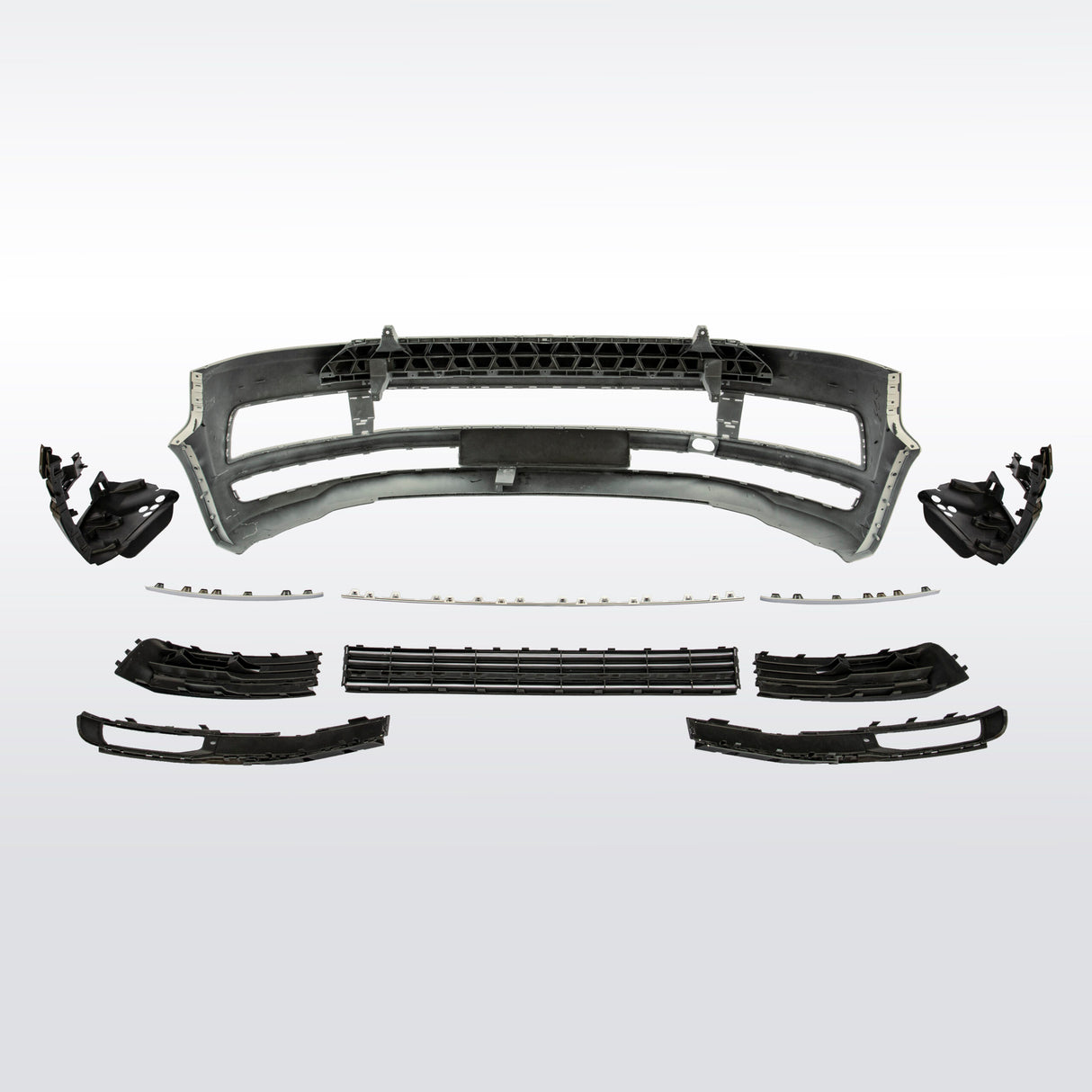 VW T5.1 Transporter NEW Front Bumper T5-X Front Styling Upgrade (B-Grade) Painted and ready to fit in 3 colour options