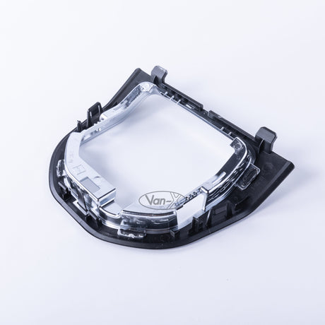 VAN-X VW T6 Transporter Gear Stick Surround Brushed Stainless Steel 4 - T6-279